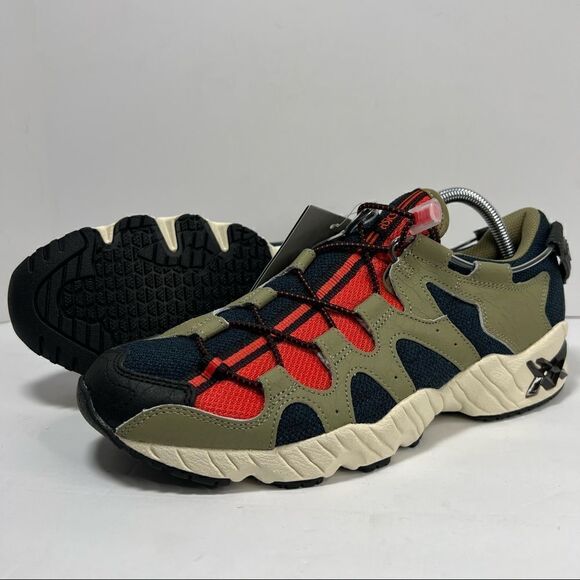 Asics Tiger Mens Gel-Mai in Dark Ocean/Aloe Sportstyle Shoes 10 - Picture 1 of 11